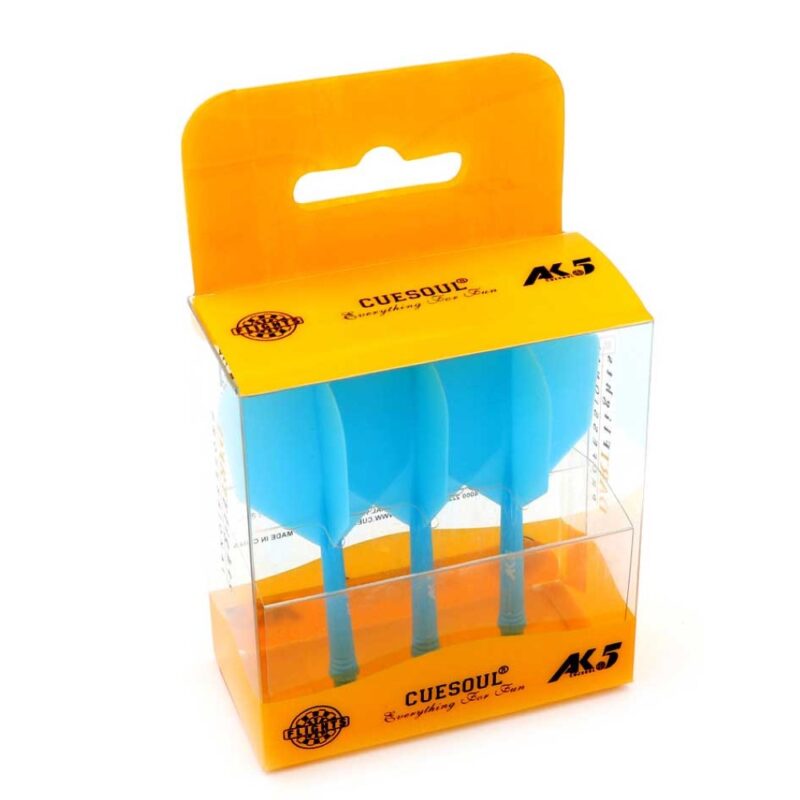 Billaresbalsalobre Plumas Cuesoul Flights AK5 Shape L Azul  CSAK-55YS-L - Imagen 2