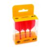 Billaresbalsalobre Plumas Cuesoul Flights AK5 Shape S Roja  CSAK-52YS-S - Imagen 2