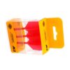 Billaresbalsalobre Plumas Cuesoul Flights AK5 Shape S Roja  CSAK-52YS-S - Imagen 3