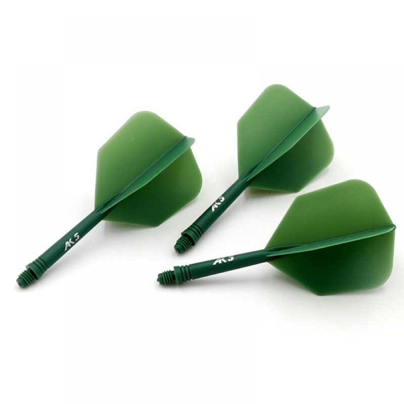 Billaresbalsalobre Plumas Cuesoul Flights AK5 Shape S Verde  AK-53YS-S
