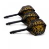 Billaresbalsalobre Plumas Cuesoul Flights AK5 Standard M Dartsboard Black Yellow  CS-JMAK51XKLTJ
