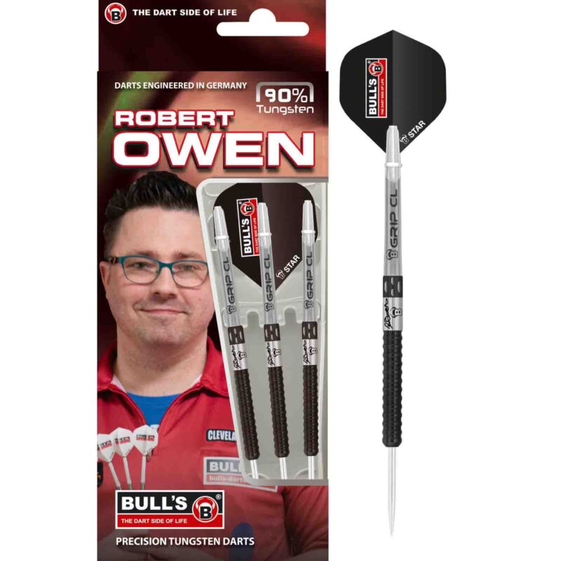 Billaresbalsalobre Dardos Bulls Darts DE Robert Owen 90% 23g  14653. - Imagen 2