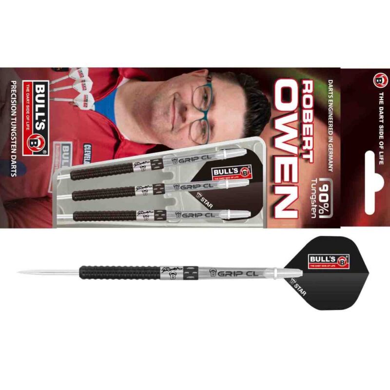 Billaresbalsalobre Dardos Bulls Darts DE Robert Owen 90% 23g  14653. - Imagen 3