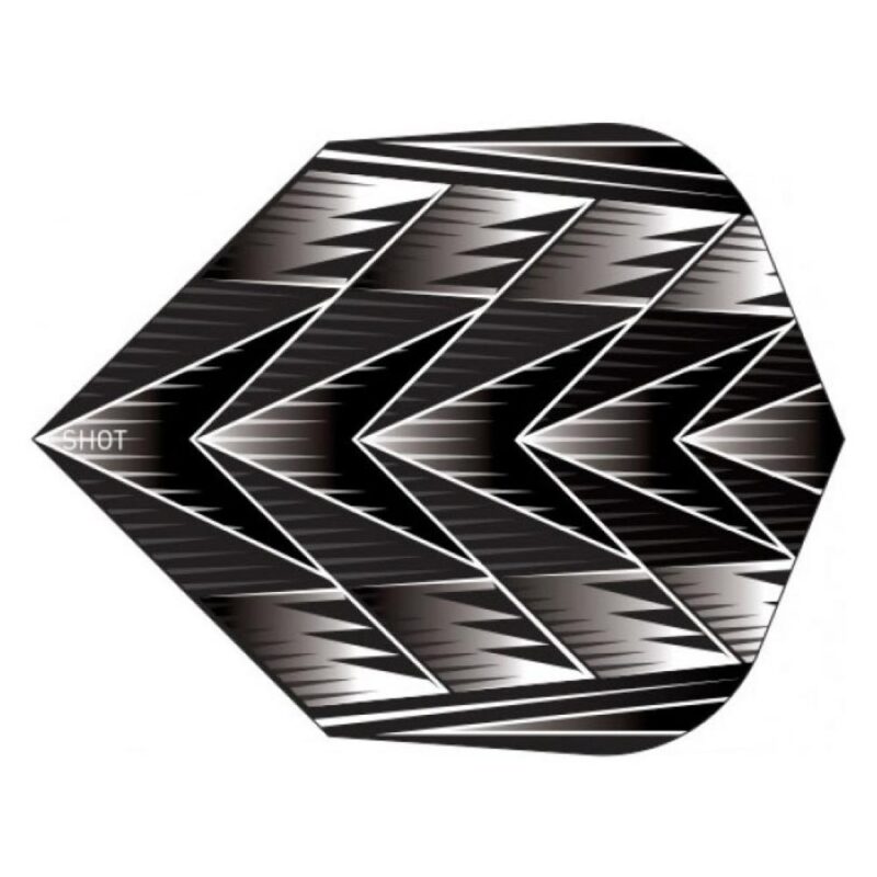 Billaresbalsalobre Shot Flights Tribal Weapon Black Nº6 Shape SF6541 - Imagen 2