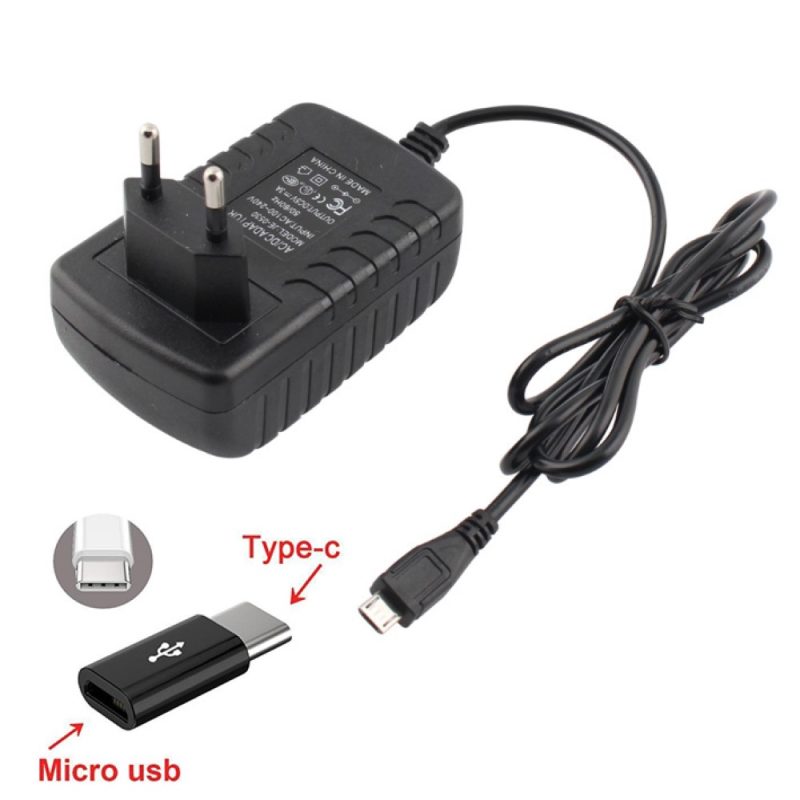 Billaresbalsalobre Transformador dianas Gran Board 5v 3A  Micro B USB + Adaptador Para Tipo C