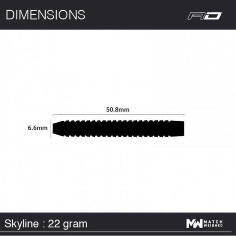 Billaresbalsalobre Dardos Red Dragon Skyline 90% 22g RDD1990 - Imagen 5