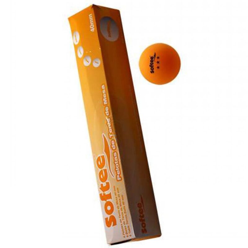 Billaresbalsalobre Caja 6 Pelotas Softee Tenis Mesa 40mm Naranja 24160.007.40 - Imagen 3