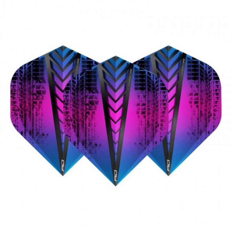Billaresbalsalobre Plumas Flights Red Dragon Hardcore Raimbow Standard   F6334 - Imagen 2