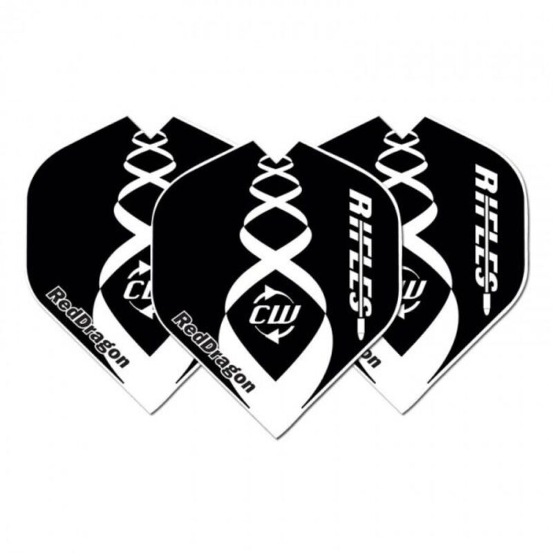 Billaresbalsalobre Plumas Flights Red Dragon Rifle Black Standard 2 Set 6 Unit  F6222 - Imagen 2