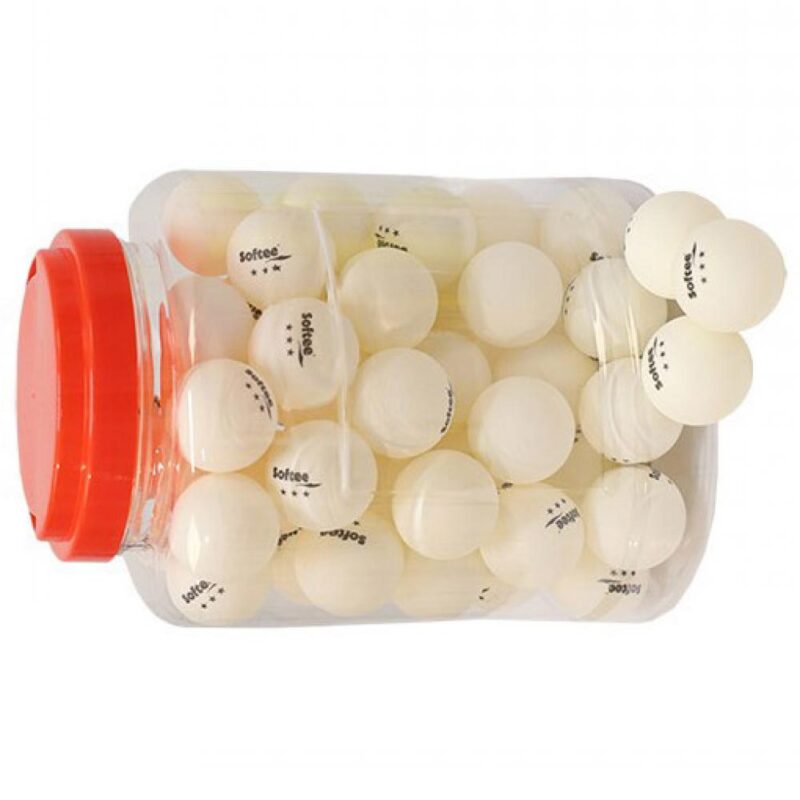 Billaresbalsalobre Bote 60 Pelotas PVC Essential Tenis Mesa Blanco 24161.002.40 - Imagen 3