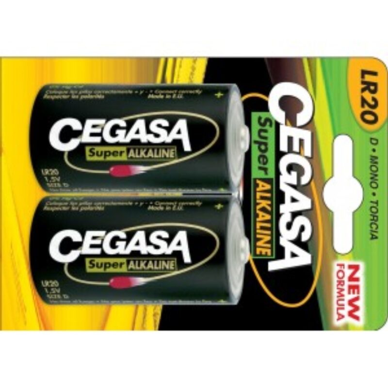 Billaresbalsalobre Pila cegasa lr20 Super Alkalina 2 unid. Tipo D 000152 - Imagen 2