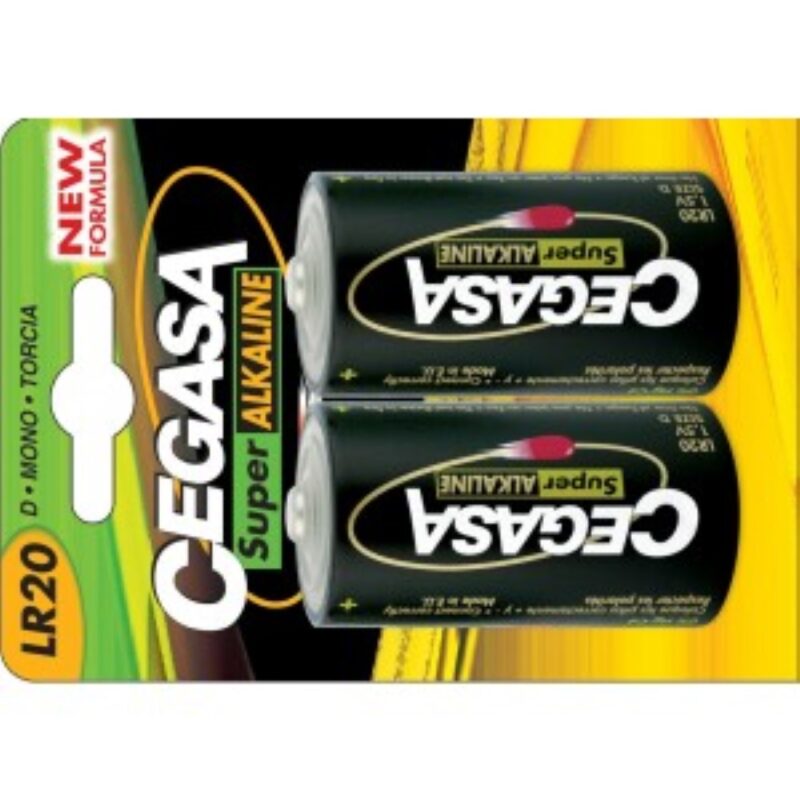 Billaresbalsalobre Pila cegasa lr20 Super Alkalina 2 unid. Tipo D 000152 - Imagen 3