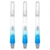 Billaresbalsalobre Cañas L-Style L-Shaft Locked Straight 2 Tone Clear Blue 190 32mm