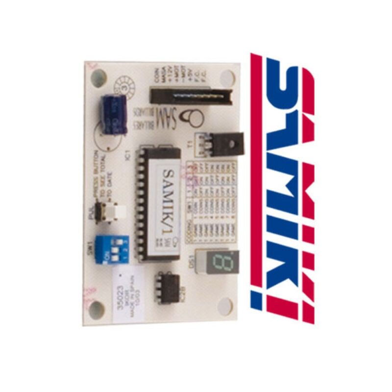 Billaresbalsalobre Placa Billar Sam Samik 1 12V 6V m.a 1996 12248 - Imagen 2
