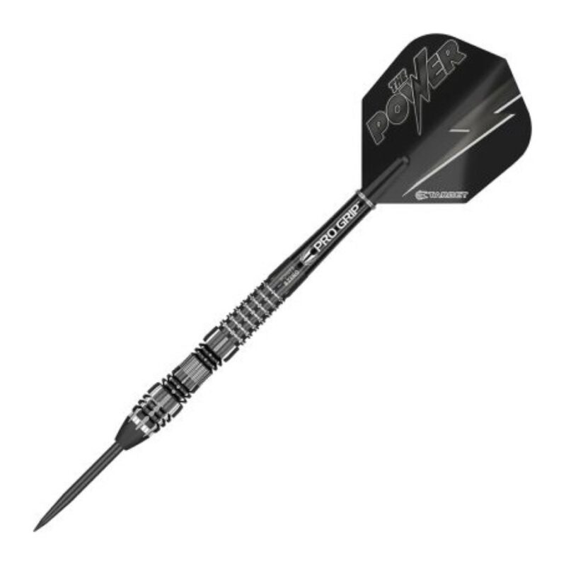 Billaresbalsalobre Dardos Target Darts Power Phil Taylor Power 8Zero 4 Black 21gr 80% 190003 - Imagen 3