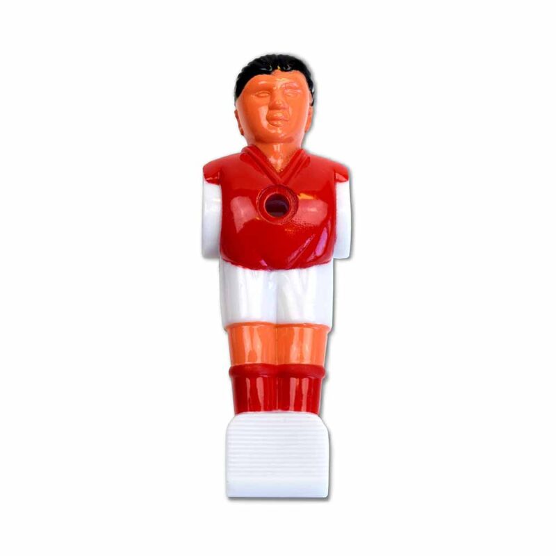 Billaresbalsalobre Jugador Futbolines Plastico Rojo Blanco 13mm 2490.02