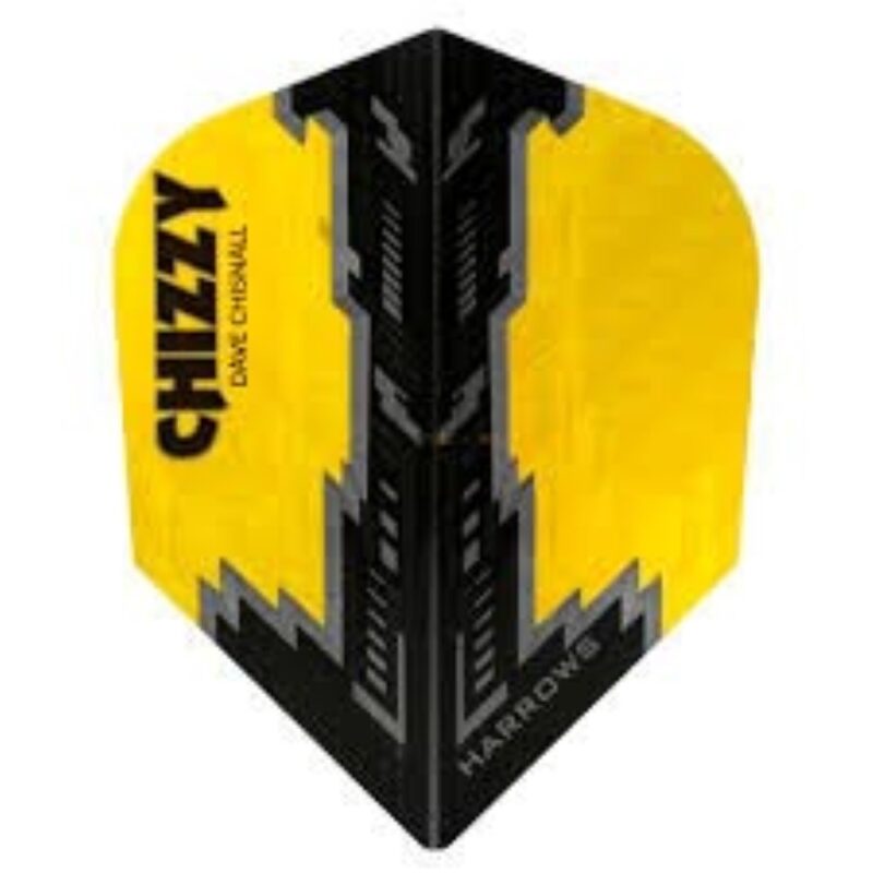Billaresbalsalobre Plumas Harrows Darts Flights Prime Chizzy Yellow Black  7531 - Imagen 2