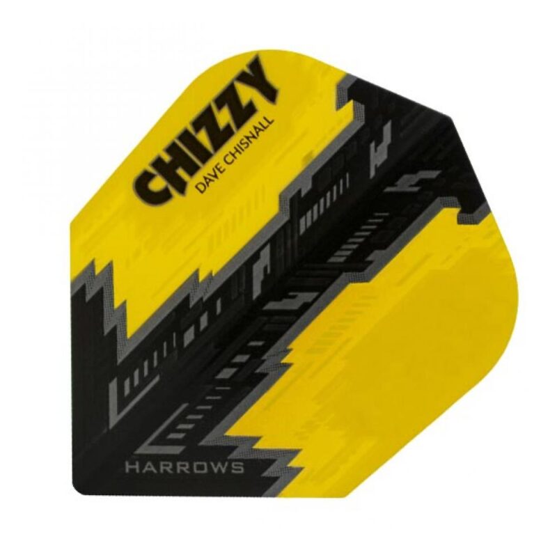 Billaresbalsalobre Plumas Harrows Darts Flights Prime Chizzy Yellow Black  7531