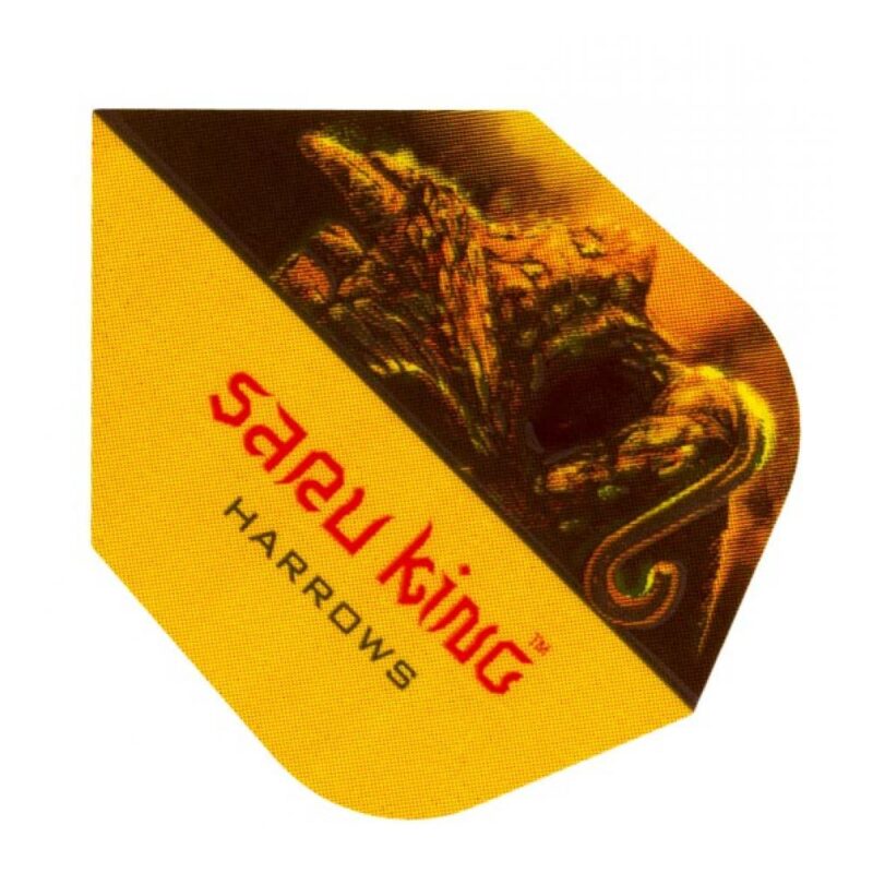 Billaresbalsalobre Plumas Harrows Darts Flights Prime Saru King Gold  7529 - Imagen 2