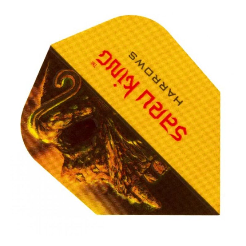 Billaresbalsalobre Plumas Harrows Darts Flights Prime Saru King Gold  7529 - Imagen 3