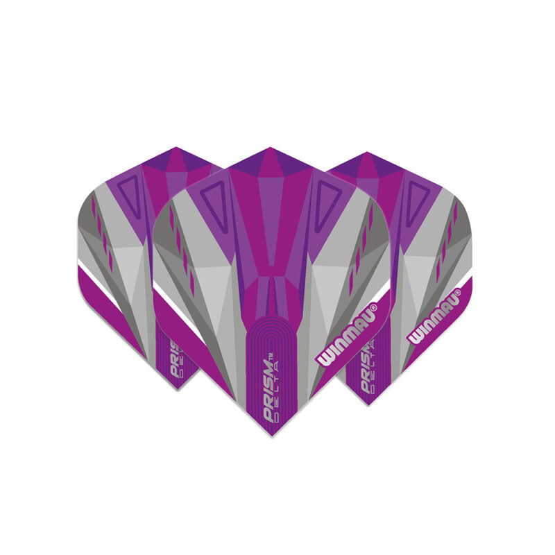 Billaresbalsalobre Plumas Winmau Darts Standard  Prism Delta Purple 6915.209 - Imagen 2