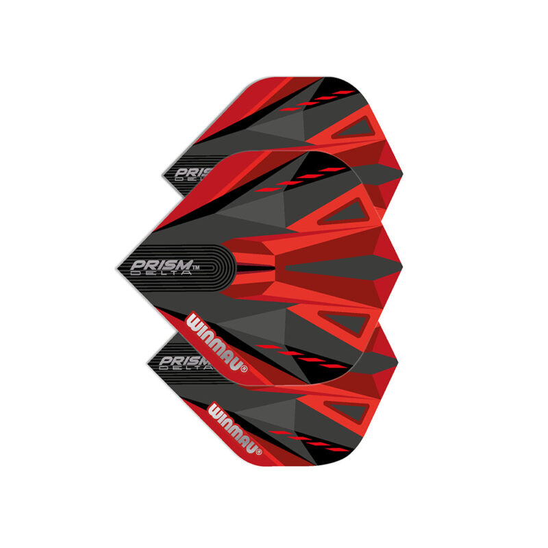 Billaresbalsalobre Plumas Winmau Darts Standard Prism Delta Black Red 6915.210 - Imagen 3