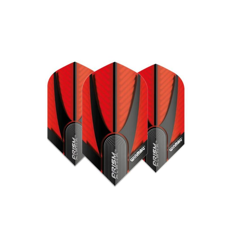 Billaresbalsalobre Plumas Winmau Darts Flights Prism Alpha Red Slim  6915.163 - Imagen 2