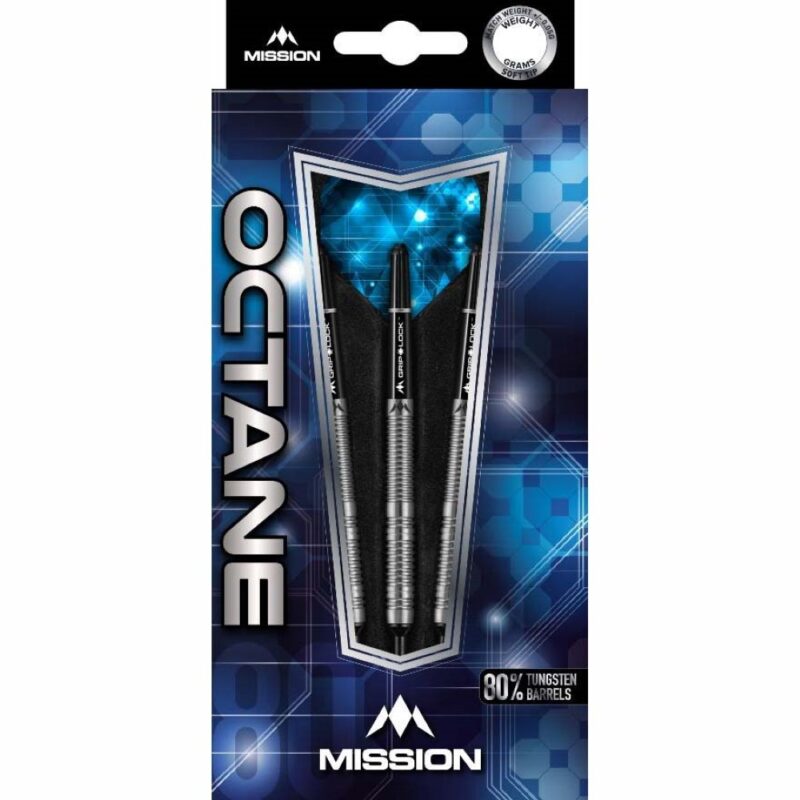 Billaresbalsalobre Dardos Mission ST. Octane 80% M1 18g D9234 - Imagen 3