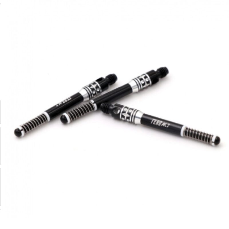 Billaresbalsalobre Cañas Shaft Cuesoul Tero AK7 Flights aluminum   Black F 43.5mm  CS-AK7L-1F44 - Imagen 3