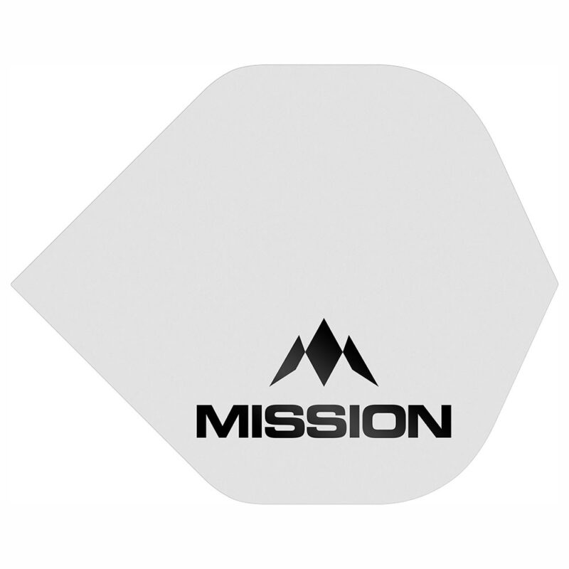 Billaresbalsalobre Plumas Mission Darts No2 Std Logo Blanco Mate F1948. - Imagen 2