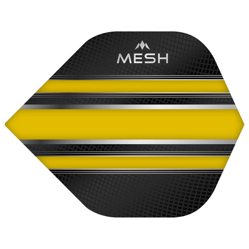 Billaresbalsalobre Plumas Mission Darts No2 Std Mesh Amarillo - Imagen 2
