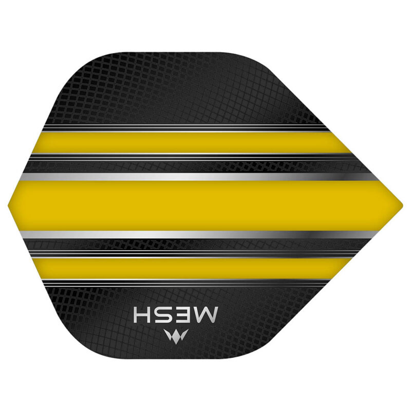 Billaresbalsalobre Plumas Mission Darts No2 Std Mesh Amarillo - Imagen 3