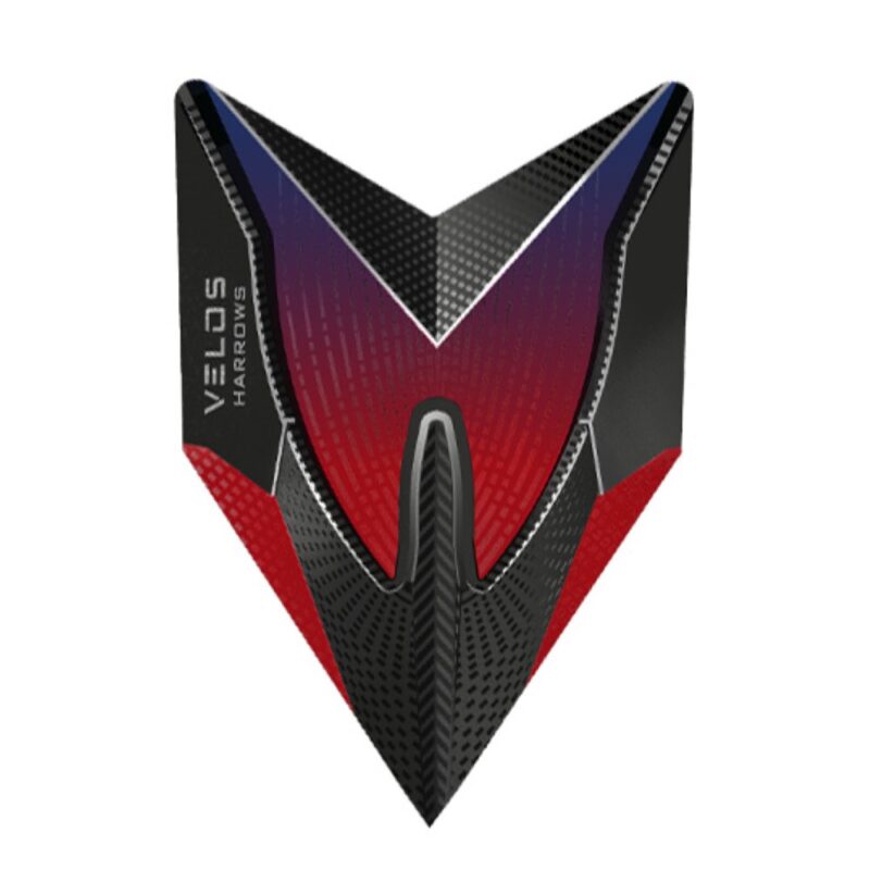 Billaresbalsalobre Plumas Harrows Darts Flights Velos Red Black  1015 - Imagen 2