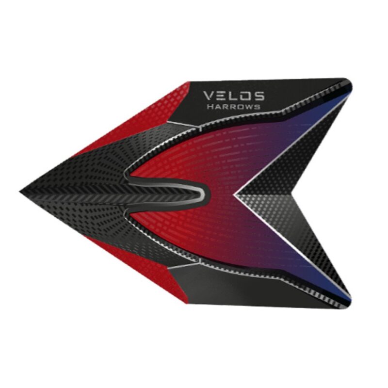 Billaresbalsalobre Plumas Harrows Darts Flights Velos Red Black  1015 - Imagen 3