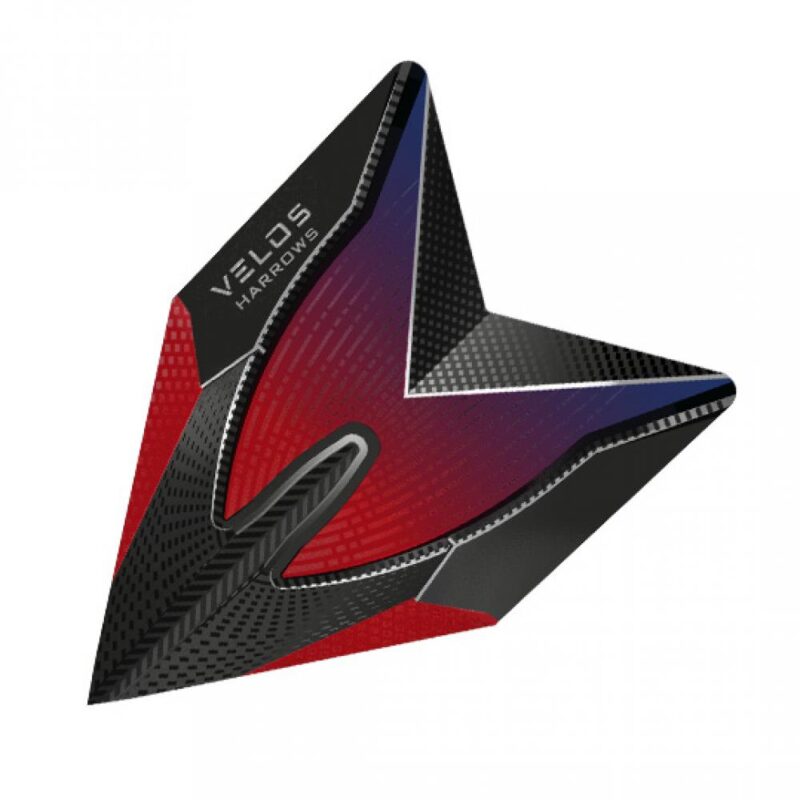 Billaresbalsalobre Plumas Harrows Darts Flights Velos Red Black  1015