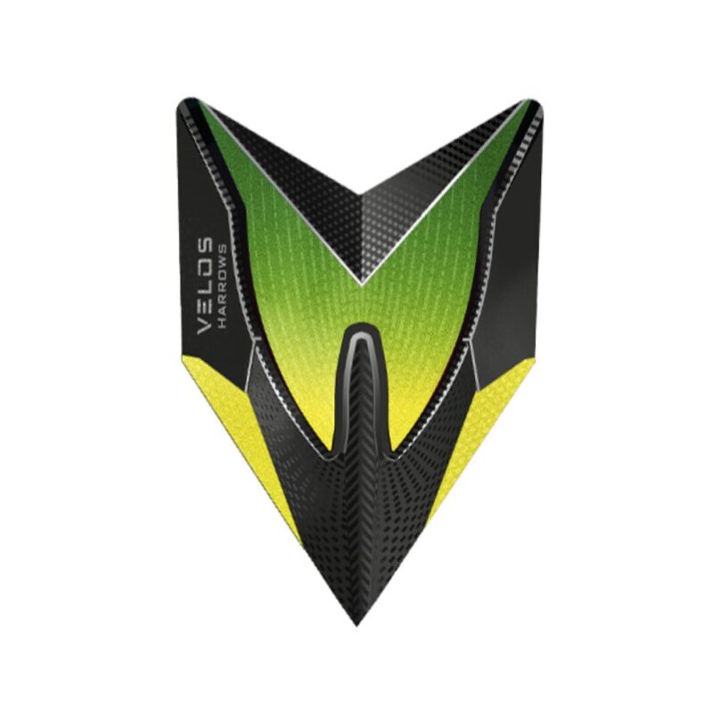 Billaresbalsalobre Plumas Harrows Darts Flights Velos Green Yellow  1016 - Imagen 2