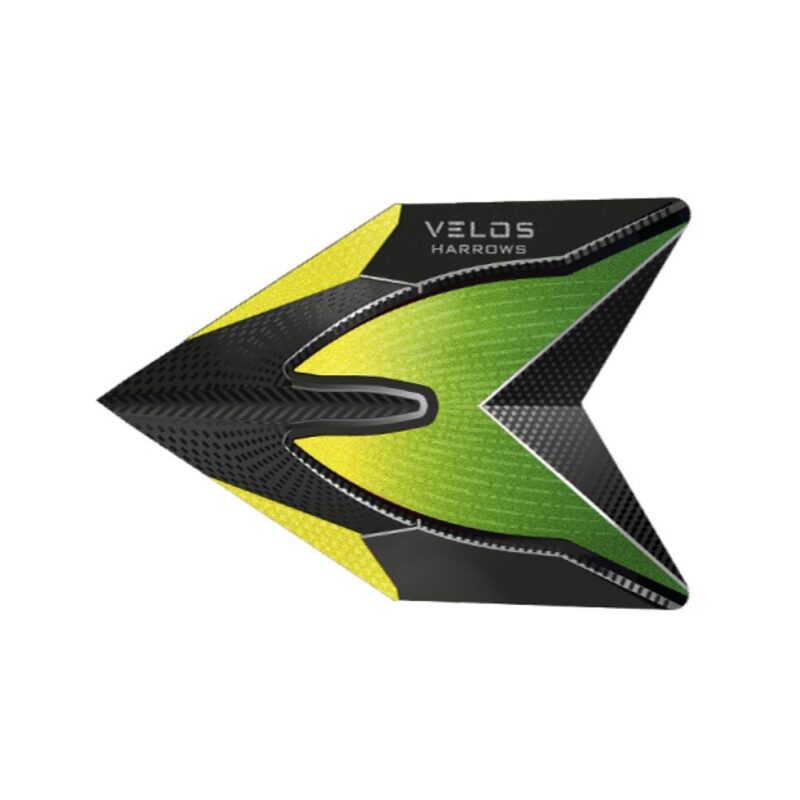 Billaresbalsalobre Plumas Harrows Darts Flights Velos Green Yellow  1016 - Imagen 3