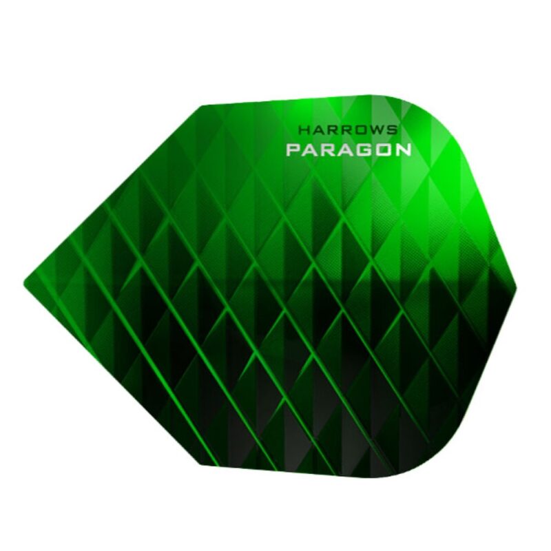 Billaresbalsalobre Plumas Harrows Darts Flights Paragon Green  7600 - Imagen 3