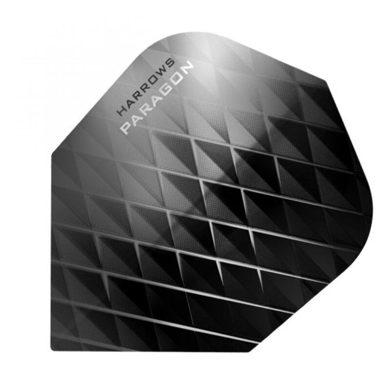 Billaresbalsalobre Plumas Harrows Darts Flights Paragon Black Grey  7604