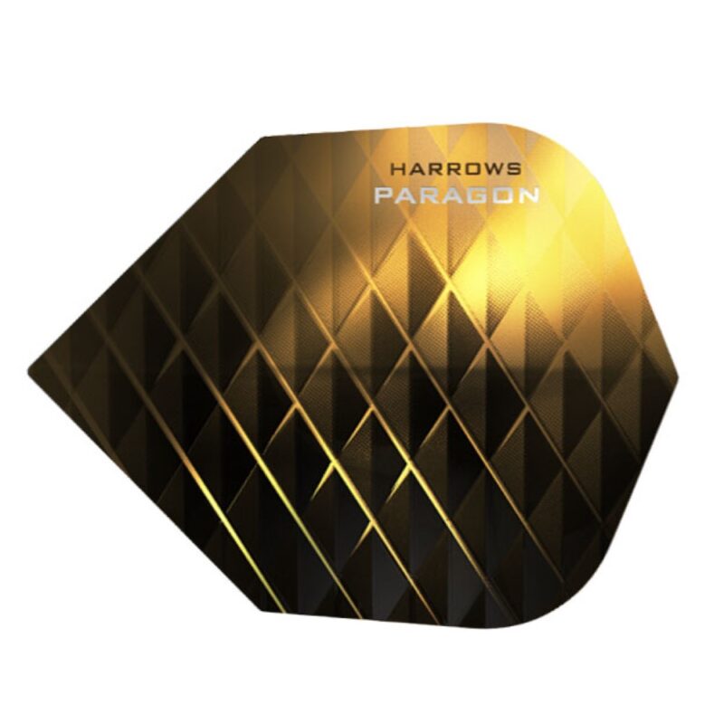 Billaresbalsalobre Plumas Harrows Darts Flights Paragon Black Yellow  7605 - Imagen 3