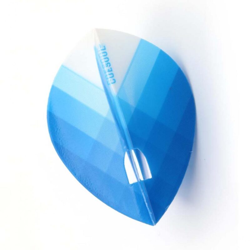 Billaresbalsalobre Plumas Flights Darts Cuesoul Koff AK6 Pear Blue  CS-AK6-SD-3 - Imagen 3