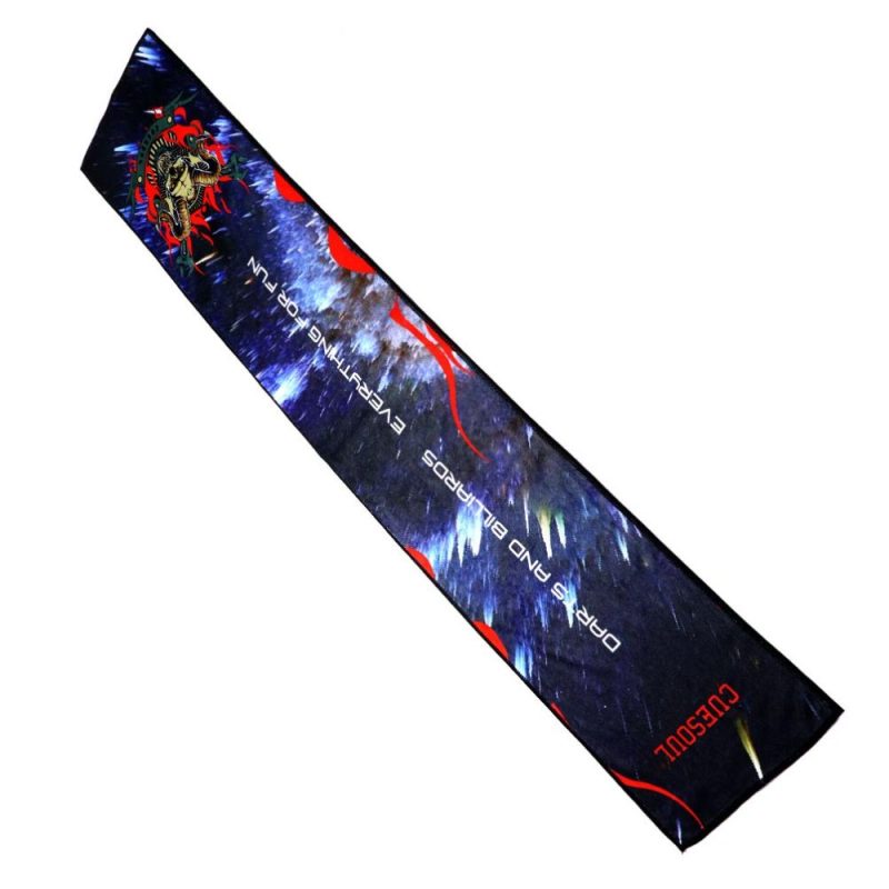 Billaresbalsalobre Cuesoul Long Dart Towel Microfibra Fire Skull CSDA-WW057 - Imagen 3