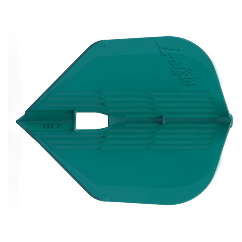 Billaresbalsalobre Plumas L-style L3Pro Kami Shape Flights Verde  L3KPRO-KAMI-DGR - Imagen 2