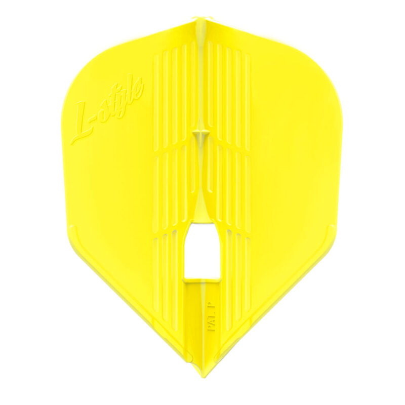 Billaresbalsalobre Plumas L-style L3Pro Kami Shape Flights Amarillo  L3KPRO-KAMI-YE