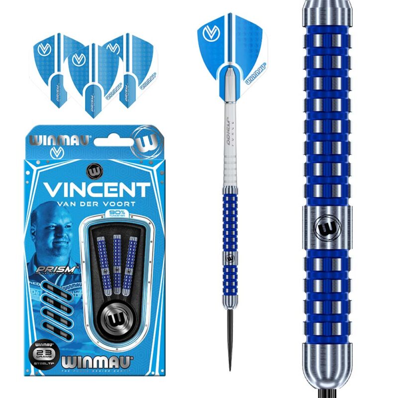 Billaresbalsalobre Dardos Winmau Vincent Van Der Voort  23g 90% 1445.23 - Imagen 2