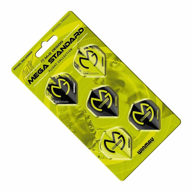 Billaresbalsalobre Plumas Winmau Darts Michael Van Gerwen Design Mega Standard  8121 - Imagen 2