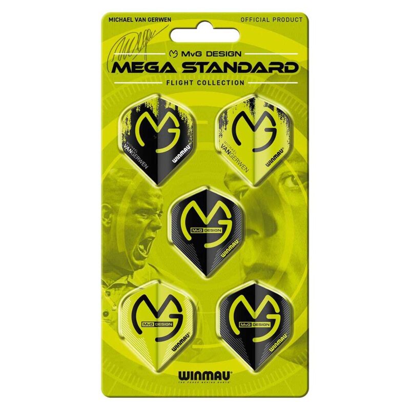 Billaresbalsalobre Plumas Winmau Darts Michael Van Gerwen Design Mega Standard  8121
