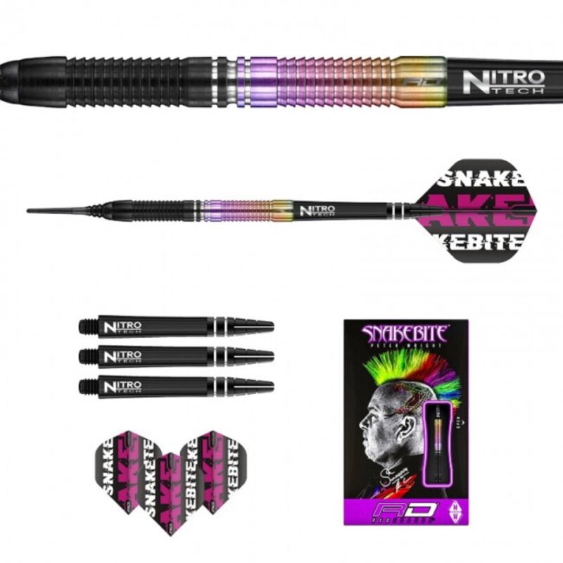 Billaresbalsalobre Dardos Red Dragon Peter Wright Snakebite WC 2020 20g 90% RDD2176 - Imagen 5