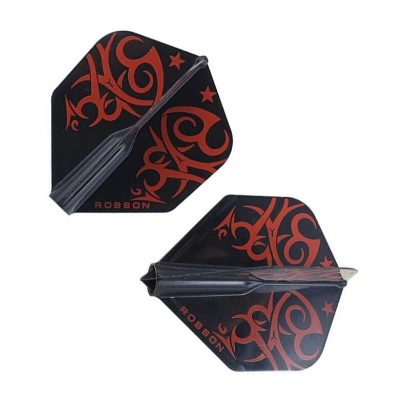 Billaresbalsalobre Pluma Bulls Darts Robson Estandar Tribe Red RO-51741 - Imagen 4