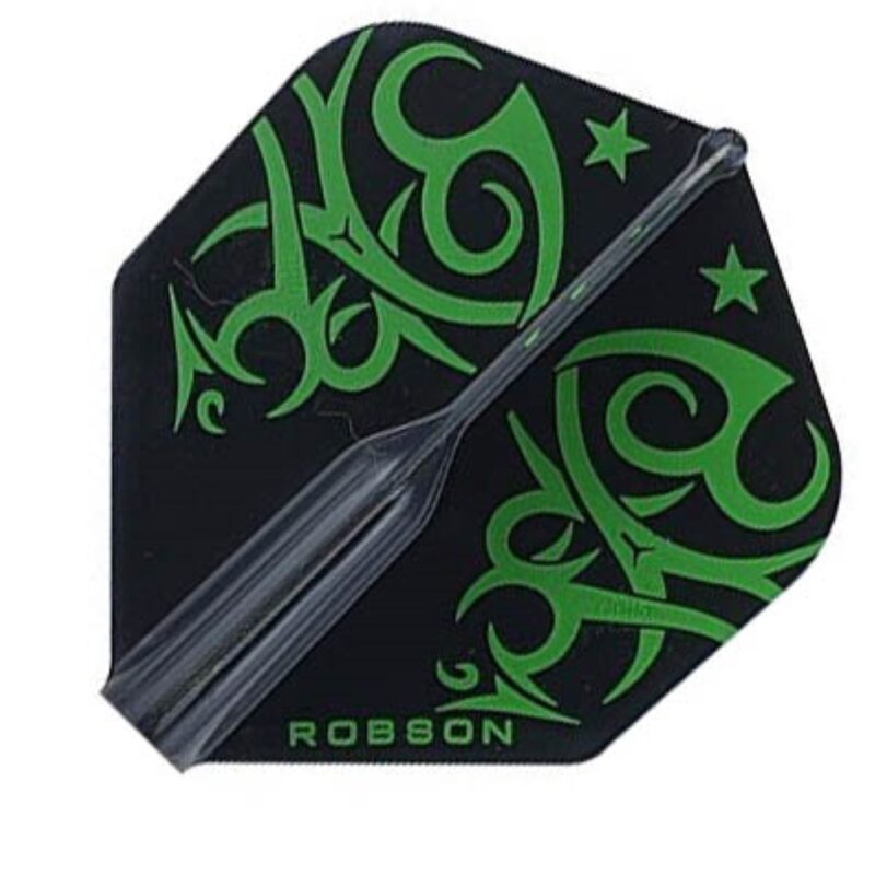 Billaresbalsalobre Pluma Bulls Darts Robson Standard Tribe Green RO-51740 - Imagen 2
